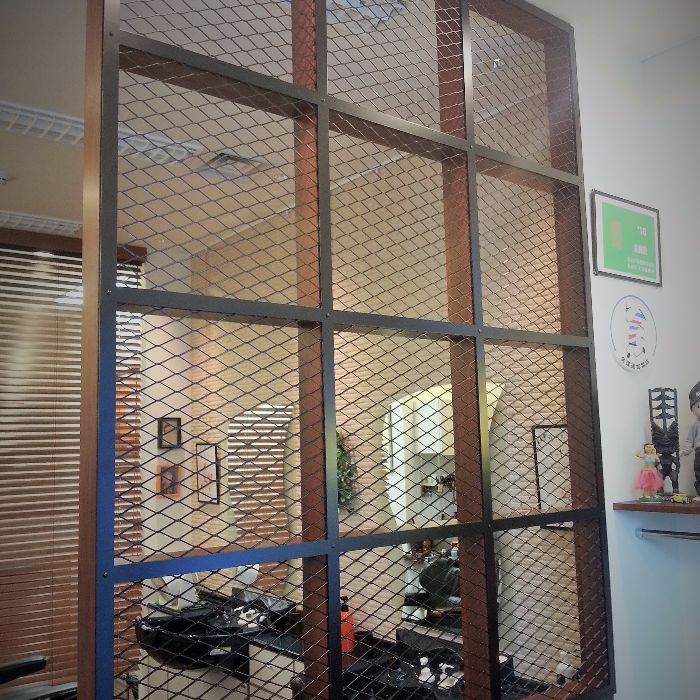 エキスパンドメタルパーテーション