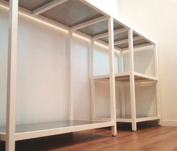 料理台フレーム製作