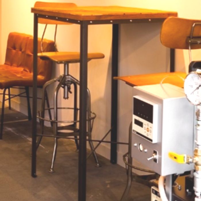 Lアングルハイテーブル脚