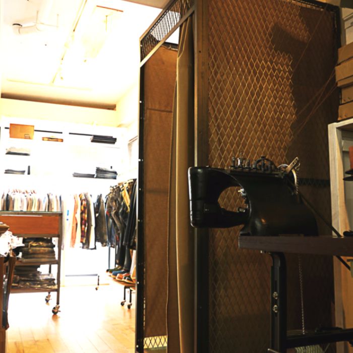 エキスパンドメタル試着室