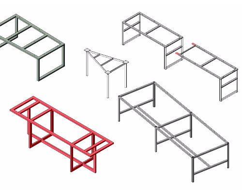 テーブル脚アイアンオーダー