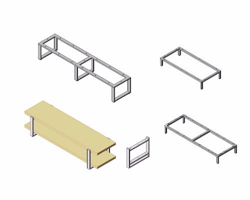 キャビネット脚オーダー製作