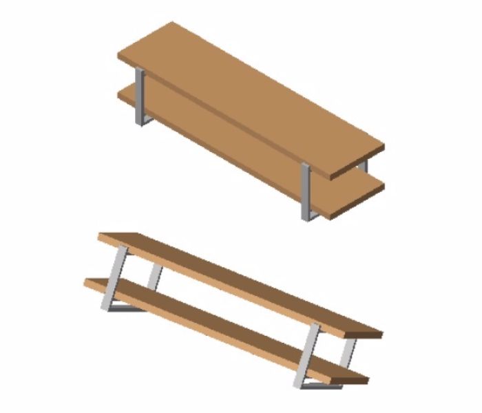 テレビボード脚アイアン脚オーダー