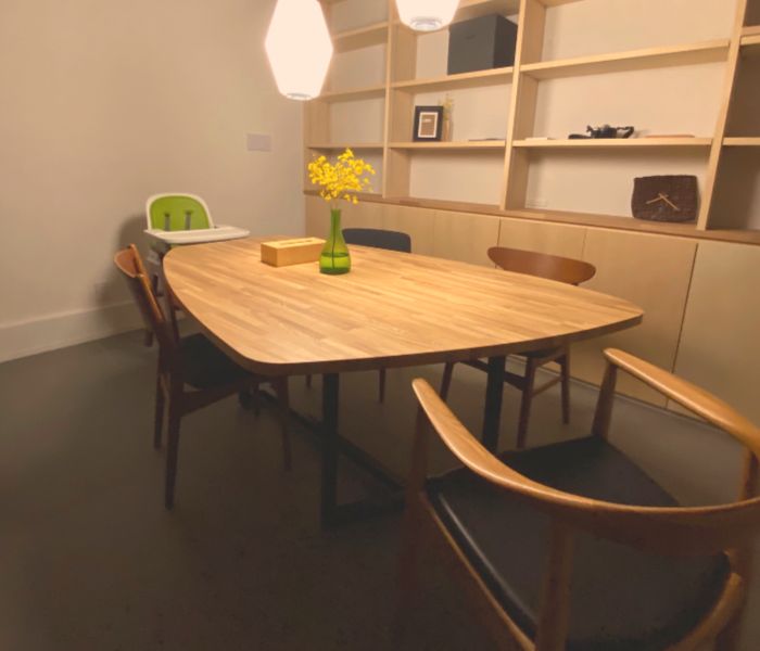 テーブルフレーム製作