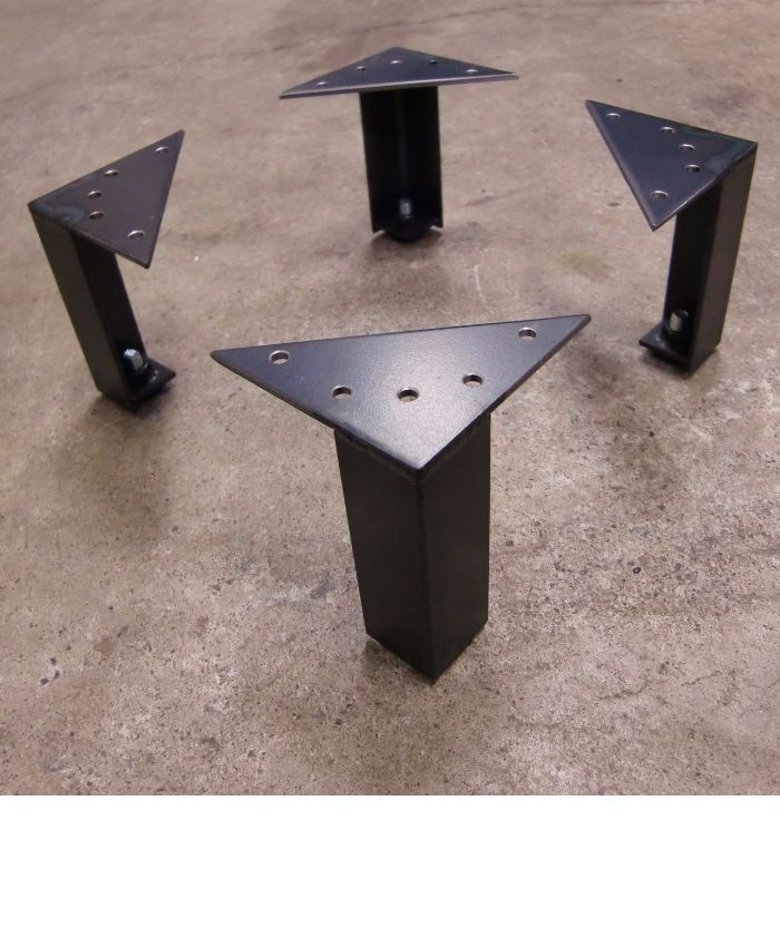 キャビネット脚パーツ アイアン