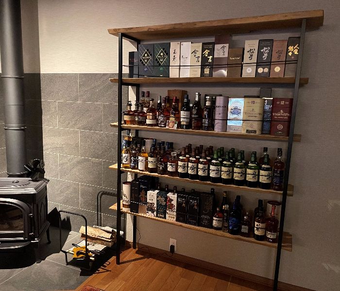 ボトルラックアイアン