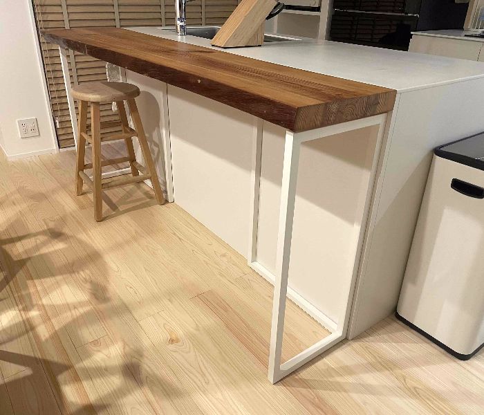 アイアンカウンター脚オーダー