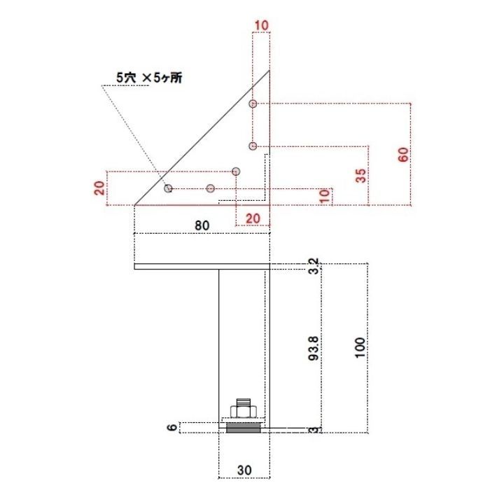 アイアン家具脚パーツ